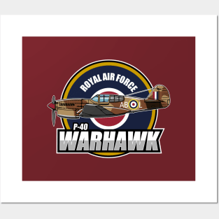 P-40 Warhawk Posters and Art